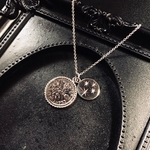 【Lucky coin】 Sixpence コイン ネックレス 