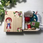 手のひらの裁縫箱「文化人形ちゃん」