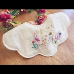 山口様オーダー『life is beautiful』◇刺繍スタイ◇