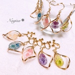 flower drop＊イヤリング.ピアス