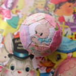 hana*ハンドメイド★パッチワークコットンボール5.5cmサイズ♪