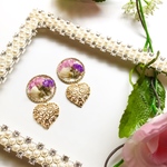 ♧スターチス🌸春色ピアス/イヤリング