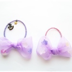 送料0!ママとおそろい♪ヘアゴム*Purple【再販♡】