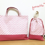 【ｒ様オーダー品】入園グッズ　ラメハート〈オフホワイト〉