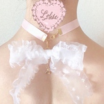 ♡ふんわりリボン付🎀lovey choker