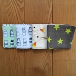 ガーゼ ミニハンカチ ４枚セット   68