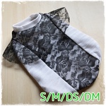 【送料込】エレガントな黒レースタンク【S/M/DS/DM】