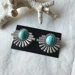 ターコイズ❁︎ピアス＆イヤリング