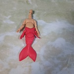 人魚素体 赤/サンライト  オビツ11サイズ 不透明