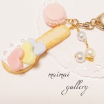 エンジェルクッキースプーン♡キーホルダー フェイクスイーツ