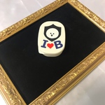 ビションフリーゼ タッパー式小物入れ