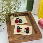 親子＊姉妹でお揃い♡3つセットのシンプルでおしゃれなくるみボタンヘアゴム