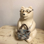 しろくま貯金箱用bag