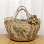 ♡送料込み♡クタ〜ッとナチュラルな麻紐カゴバッグ🌳White