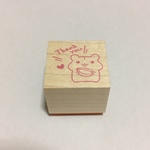 thank youスタンプ ハムスター