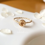 [14kgf] Flower  ring 受注制作