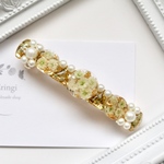 かすみ草バレッタ