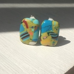  ピカソなイヤリング①