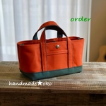 【n様専用】帆布トートバッグ横長SS order作品