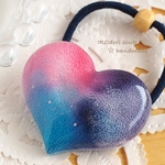 【訳あり価格】IROdori Art ハートのヘアゴム