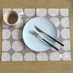 ランチョンマット  サークルフラワー  