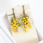 ミモザのブーケピアス・イヤリング
