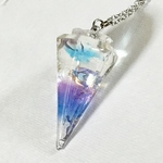 （訳あり）輝き  ペンデュラム  ネックレス レジン