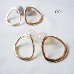 シンプルピアス×ビックキャッチ
