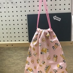 パンとパンダ柄 体操服入れ
