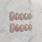 ネイルチップ◡̈シェル ネイル