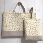 《オーダー品》レッスンバッグ&上履き袋 ＊fabric by admi＊
