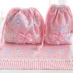 ミャウ☆(=^・^=)様専用オーダーです♪お弁当入れ＆コップ袋&ランチマット