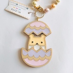 たまごハムちゃんのバッグチャーム