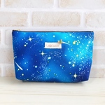 【20%OFF】マチ付きポーチ 宇宙