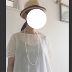  淡水パールのミディアムネックレス