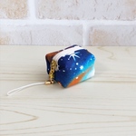 【30%OFF】ミニチュアポーチのストラップ 宇宙