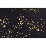 M3197   500個 ネイルパーツ メタルパーツ 半円 1.5mm ゴールド【約500ヶ】