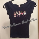 バレリーナTシャツ