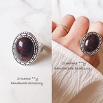 再販❇️natural stone antique silver ＊＊ブレリアートジャスパー