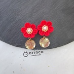 つまみ細工 イヤリング ピアス