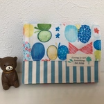 移動ポケット ラミネート  女の子 チョウチョ