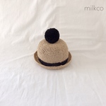 jinijnlove様専用 ボーラーハット   麦わら帽子 milkco