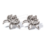 ERG-856-MR【2個入り】ロータスフラワーピアス,Lotus Flower Earring/19mm X 18mm