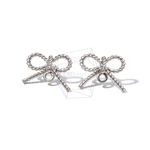 ERG-861-MR【2個入り】リボンピアス,Rope Ribbon Earring/14mm X 10mm