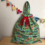 大きめな巾着！45×50 ！体操着やお着替袋！乗り物