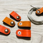 失くさない！ レザー コードホルダー