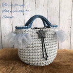 zpagetti × チュール マルシェバッグ〈レザースター〉 ズパゲッティ バッグ