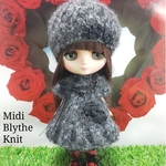 ミディブライス 服 ニットセット 黒