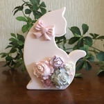 アロマストーン花ねこ薔薇色々