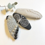 ミナペルホネンஐ 刺繍のパッチンピン 3点セット ⑅◡̈*キッズ&ベビー✦ฺプレゼントにも